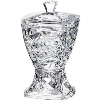 Bohemia Crystal Dóza na noze s víčkem Facet 245mm (8593410955760)