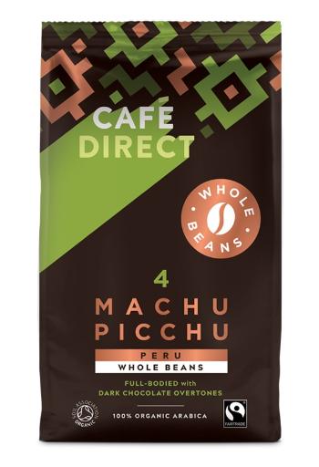 Cafédirect BIO Machu Picchu SCA 82 zrnková káva 750 g