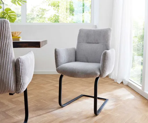 Jídelní židle Jova-Flex s područkami konzolová podnož plochá