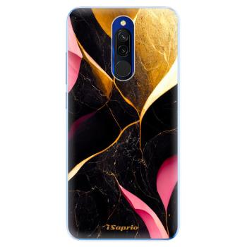 Odolné silikonové pouzdro iSaprio - Gold Pink Marble - Xiaomi Redmi 8