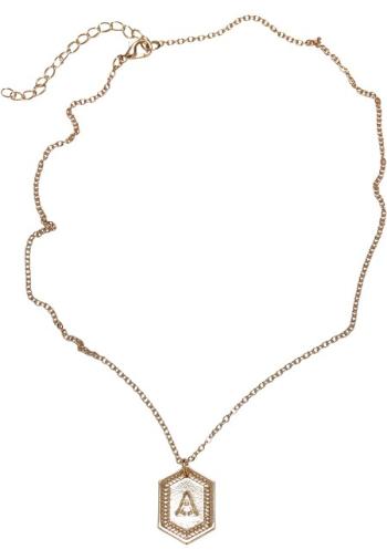 Urban Classics Letter Basic Necklace A - UNI