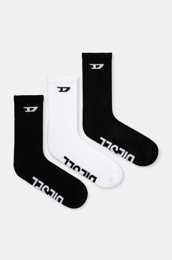 Ponožky Diesel SKM-D-CREW-SPORT-SOCKS 3-pack pánské, A15406.0LKBJ