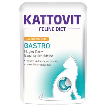 Kapsička Kattovit Gastro kuře/rýže 85g