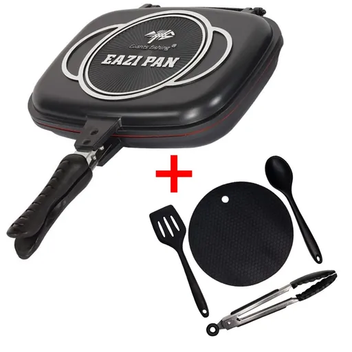 Giants fishing Pánev na vaření Eazi Pan Large + Sada silikonového náčiní Eazi Utensil Set ZDARMA!,Giants fishing Pánev na vaření Eazi Pan Large + Sada