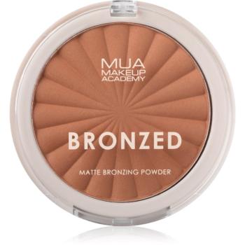 MUA Makeup Academy Bronzed bronzující pudr odstín 110 8.5 g