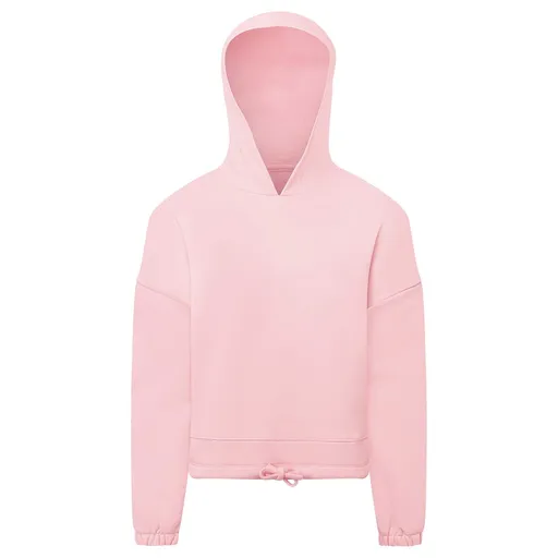 TriDri® Dětská oversize mikina z recyklovaného materiálu - Světle růžová | 5-6 let