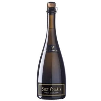 VOLAŘÍK Sekt Ryzlink vlašský extra brut 2015 0,75l (8595613703346)