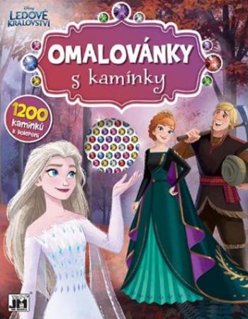 Omalovánky s kamínky - Ledové království