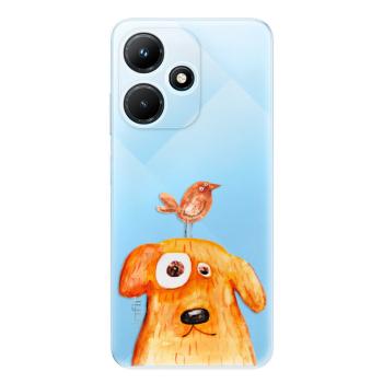 Odolné silikonové pouzdro iSaprio - Dog And Bird - Infinix Hot 30i