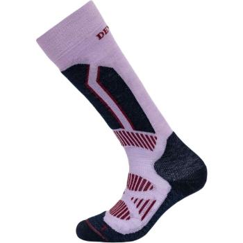 Devold ALPINE MERINO SOCK Dámské teplé sportovní podkolenky, růžová, velikost