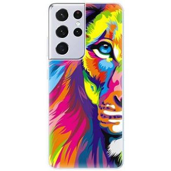 iSaprio Rainbow Lion pro Samsung Galaxy S21 Ultra (ralio-TPU3-S21u)