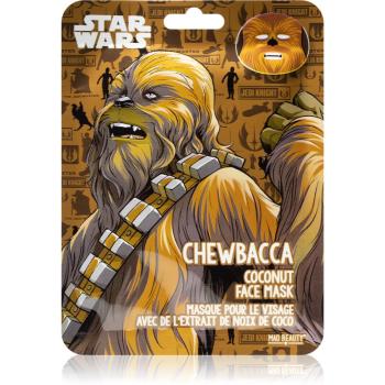 Mad Beauty Star Wars Chewbacca hydratační plátýnková maska s kokosovým olejem 25 ml