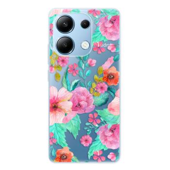 Odolné silikonové pouzdro iSaprio - Flower Pattern 01 - Xiaomi Redmi Note 13