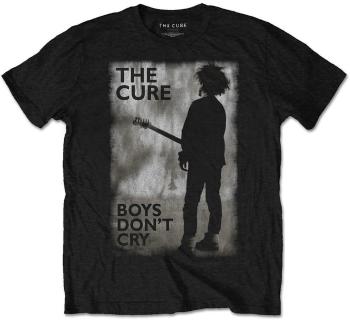 The Cure Tričko Boys Don't Cry Black & White Unisex Black 2XL