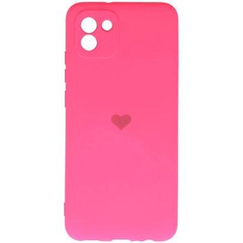 Vennus Valentýnské pouzdro Heart pro Samsung Galaxy A03 - fuchsiové (TT4345)