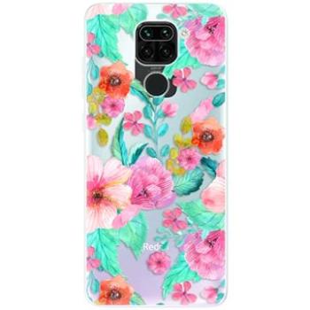 iSaprio Flower Pattern 01 pro Xiaomi Redmi Note 9 (flopat01-TPU3-XiNote9)