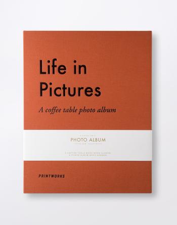 PrintWorks Photo Album - Life In Pictures Orange