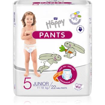 Bella Baby Happy Pants Size 5 Junior jednorázové plenkové kalhotky 11-18 kg 22 ks