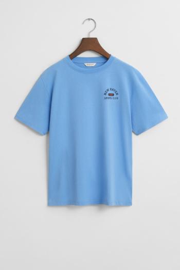 TRIČKO GANT GRAPHIC SS T-SHIRT DREAM BLUE