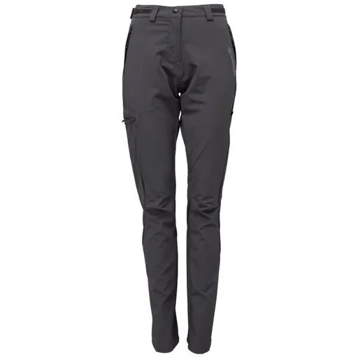 TRIMM DRIFT LADY Dámské stretch kalhoty, tmavě šedá, velikost