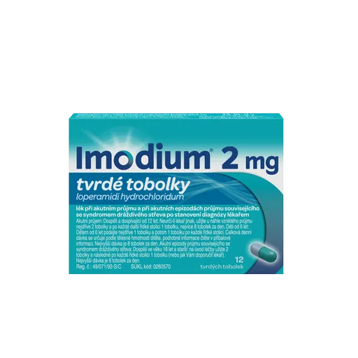 Imodium 2 mg 12 tobolek