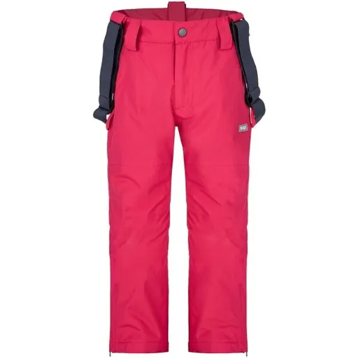 LOAP FULLACO Dívčí lyžařské kalhoty, růžová, velikost 158-164