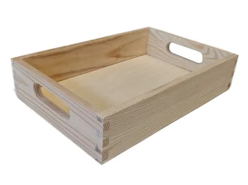 Gaboni 91635 Dřevěný podnos malý, 30 x 6 x 20 cm