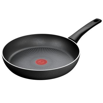 Nepřilnavá pánev FORCE C2920653 28 cm, černá, hliník, Tefal