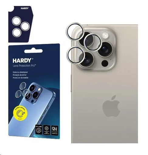 3mk HARDY Lens Protection Pro pro iPhone 15 Pro Natural