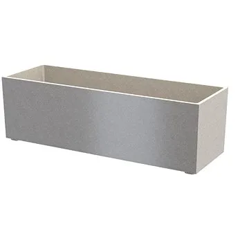 GRANISIL granitový květináč KUBI 90 cm Béžový (5907440727830)