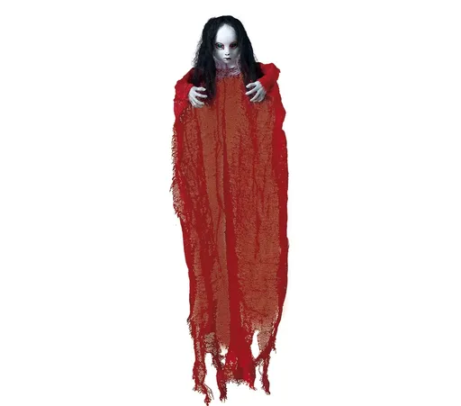 Guirca Visící dekorace - Červená panenka 60 cm