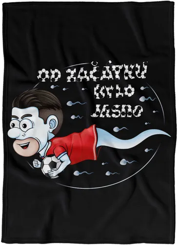 Deka Fotbalová spermie (Podšití beránkem: NE)