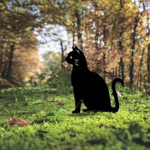Zahradní dekorace Cat 02