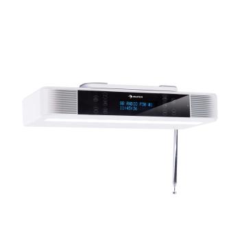 Auna KR-140, kuchyňské rádio, bluetooth, handsfree, LED osvětlení, bílé