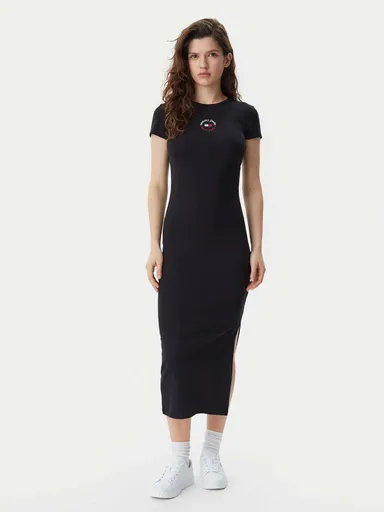 Tommy Jeans dámské černé šaty DW0DW20384 XL