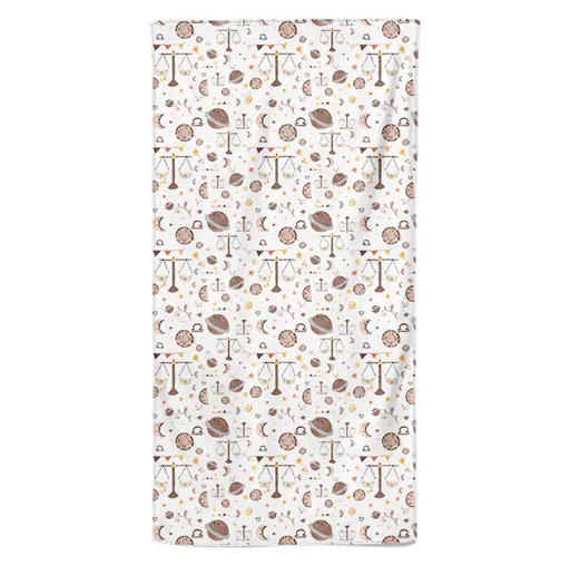 Osuška Znamení Watercolor Váhy (23.9. - 22.10.) (Velikost osušky: 70x140cm)