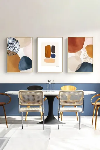 Dekorativní rámovaný obraz (3 kusy) Artsycllct2