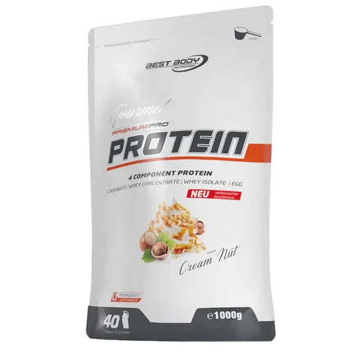 Best Body Gourmet premium pro protein 500g - mléčná čokoláda
