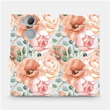 Flip pouzdro na mobil Sony Xperia XA2 - MP02S Pastelové květy (5903516759408)