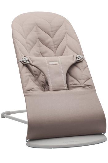 BABYBJÖRN Lehátko Bliss Sand Grey Woven Petal, světle šedá konstrukce