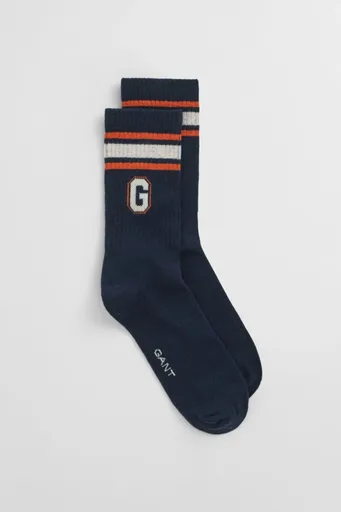 PONOŽKY GANT GRAPHIC SOCKS EVENING BLUE