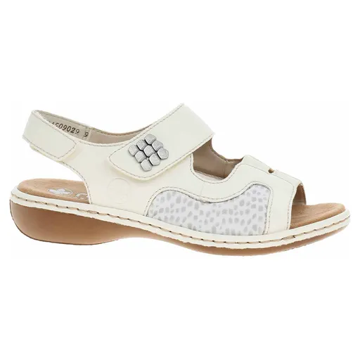 Dámské sandály Rieker 65989-82 weiss 39