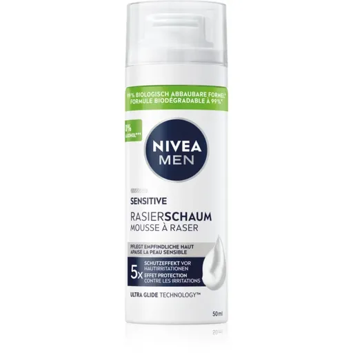 NIVEA MEN Sensitive pěna na holení pro muže 50 ml
