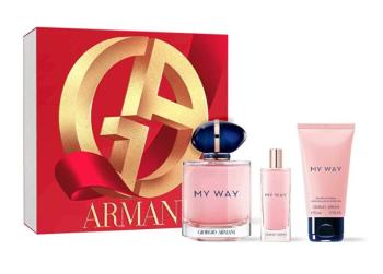 Giorgio Armani My Way - EDP 90 ml + tělové mléko 50 ml + EDP 15 ml