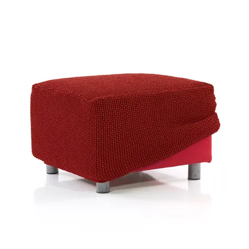 Super strečové potahy NIAGARA cihlová taburet (40 - 60 cm)