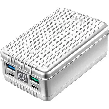 Zendure SuperTank - 27000mAh 100W Crush-Proof Portable Charger (Silver) (ZDA8PDP-s-pl)