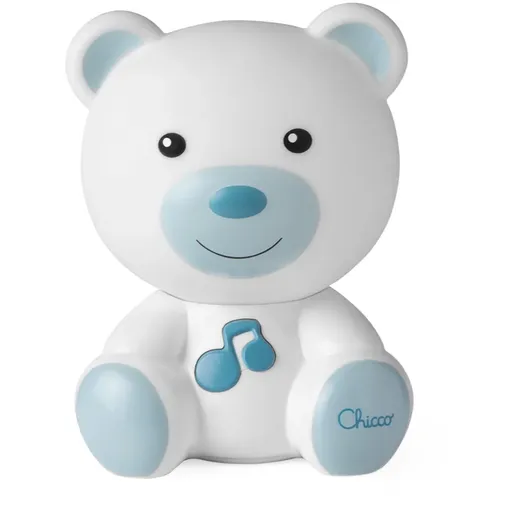 Chicco Dreamlight Bear noční světlo s melodií Blue 0 m+ 1 ks