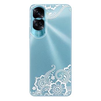 Odolné silikonové pouzdro iSaprio - White Lace 02 - Honor 90 Lite 5G