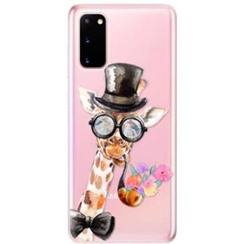 iSaprio Sir Giraffe pro Samsung Galaxy S20 (sirgi-TPU2_S20)