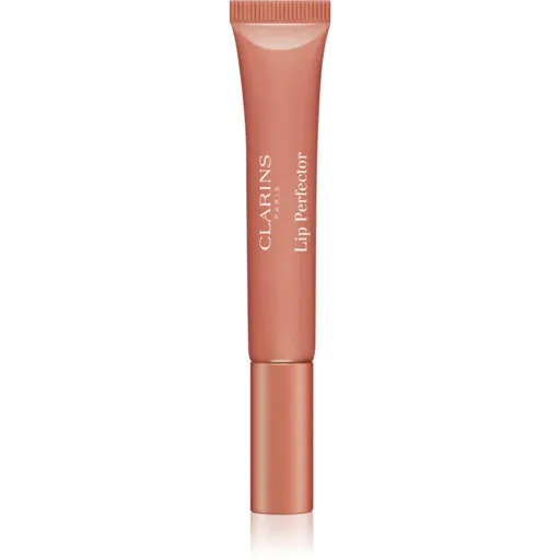 Clarins Lip Perfector Shimmer lesk na rty s hydratačním účinkem odstín 06 Rosewood Shimmer 12 ml